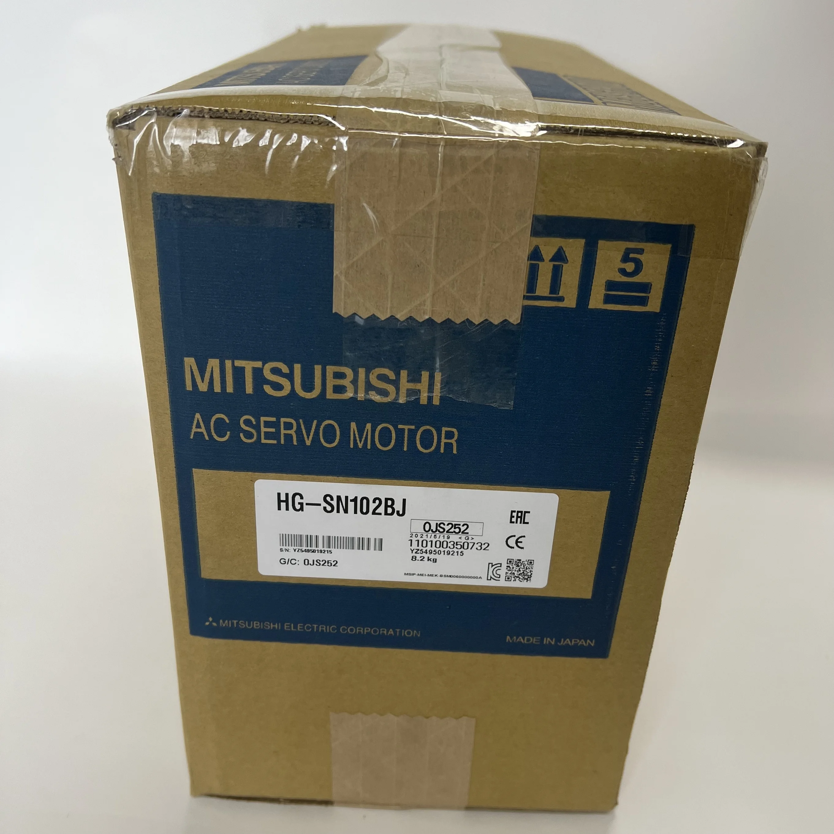 Mitsubishi AC Servo Motor HG-SN102BJ