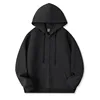 Black zip cardigan