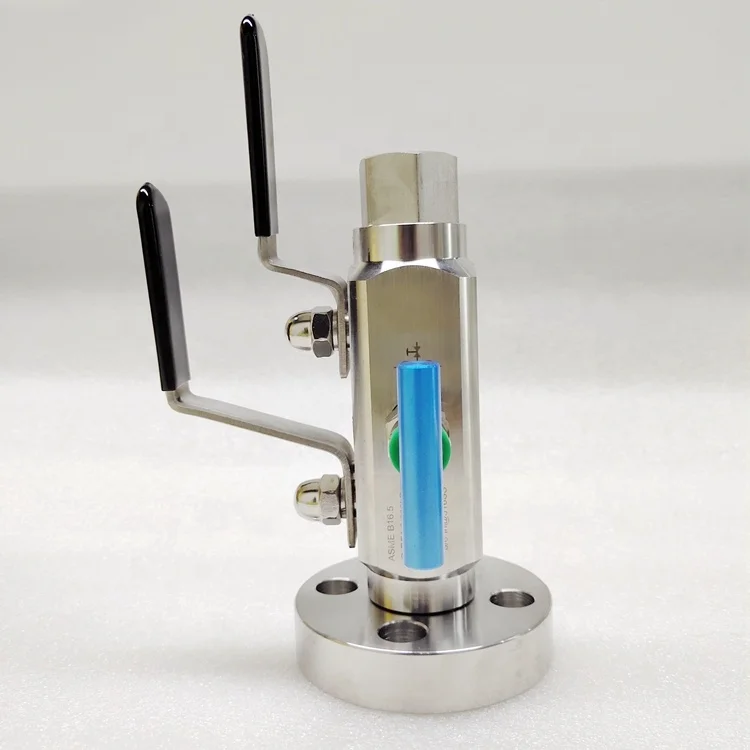 Manual Ball Valve Double Block and Bleed Isolation Valve for High Temperature Steam