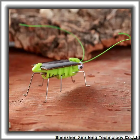 mini solar grasshopper /solar toy/educational toy for kids