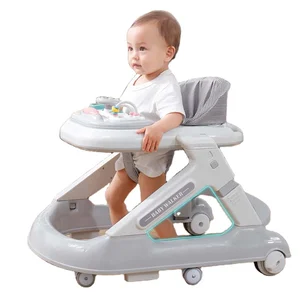 High Quality 3-in-1 Foldable Baby Walker Multifunctional New Design with Adjustable Features 0-3 Years Plastic Children's Toy