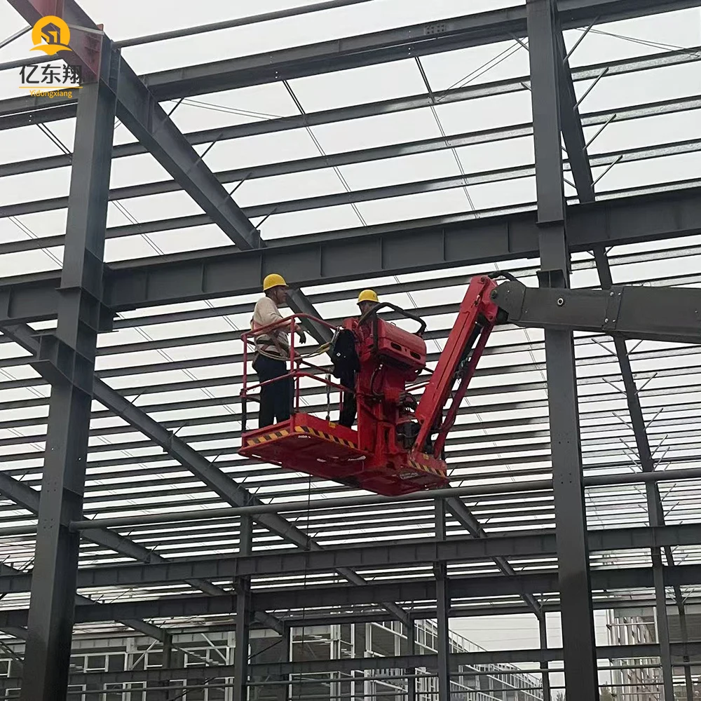Large Steel Structure Processing Plant/steel Structure Long Span Corridor Design/Large Connected Workshop Design