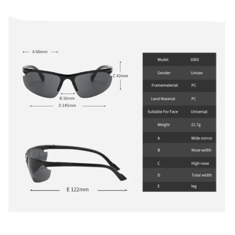 Sports Sunglasses Photochromic Cycling Glasses 100 Uv Protection