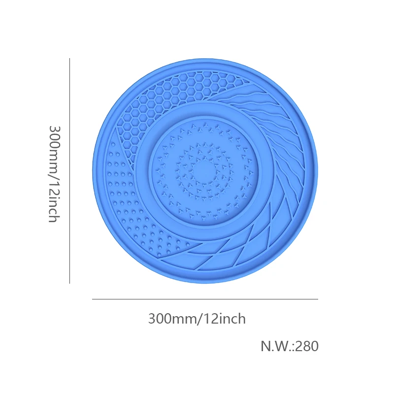 Eco-friendly Silicone Indoor Slow Feeder Licking Bowl with Rolling Ball for Cats & Dogs Slow Pet Eating Easy Clean