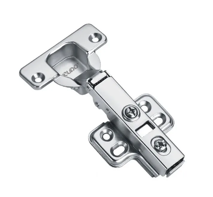 4 Charnières Invisibles Pour Porte Ou Armoire – Fermeture Cachée, Zinc Argenté