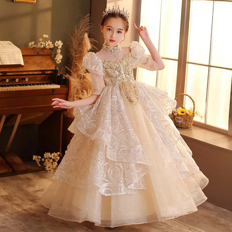 piper lace dress Piper Glitter A-Line Dress main image 1
