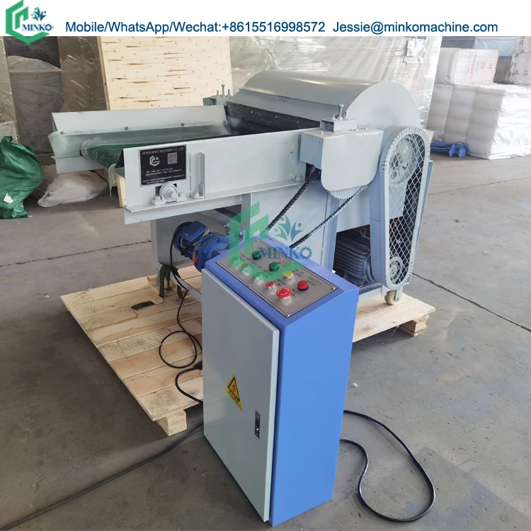 Recycle Waste Textile Opening Machine Wool Cotton Bale Fiber Opener Machine