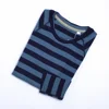 Blu e Ciano a Righe Larghe 210gsm