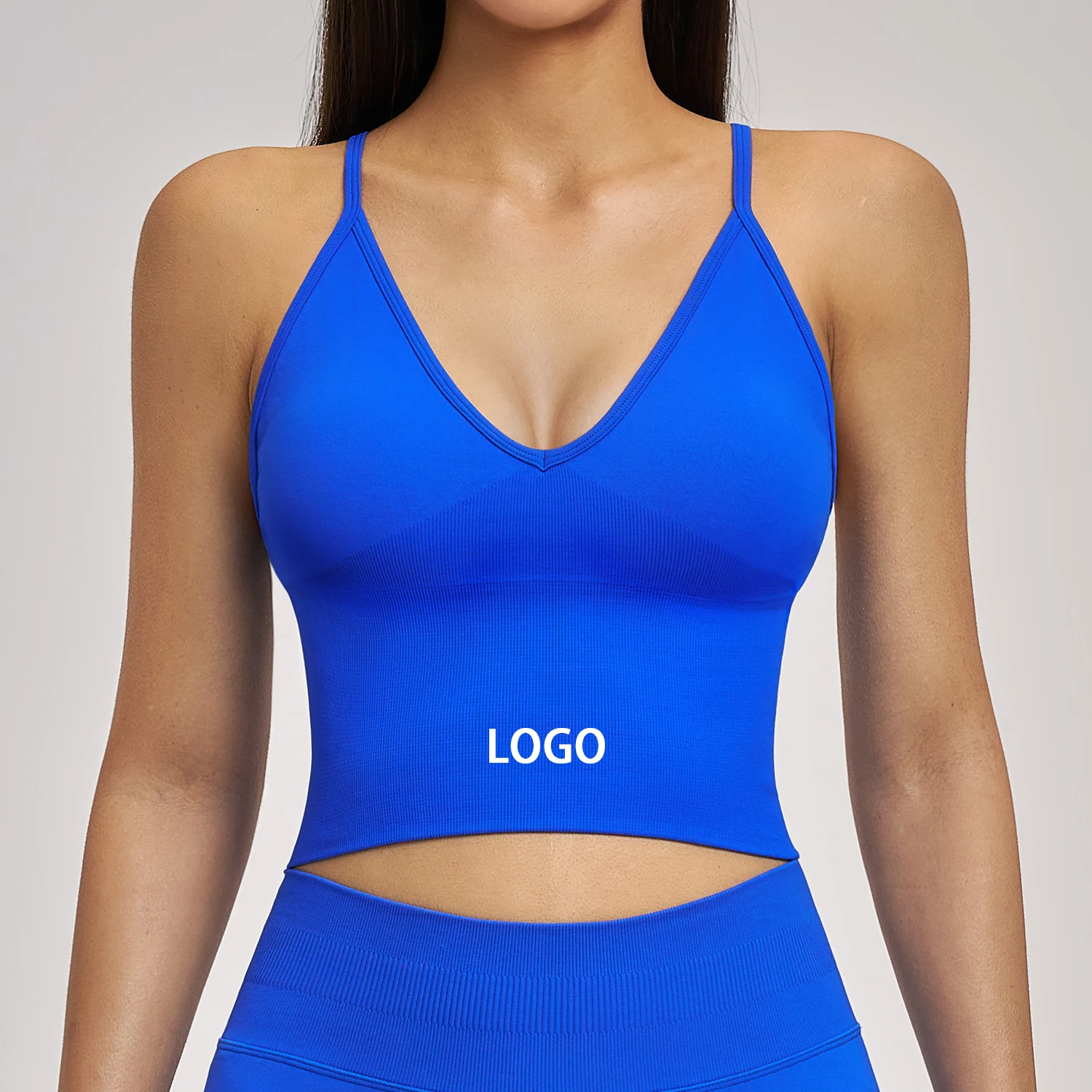 Women's Fitness Sportswear Crop Top Mujer Crop Tops for Women Custom logo Luxury Activewear for Women Clothing Summer