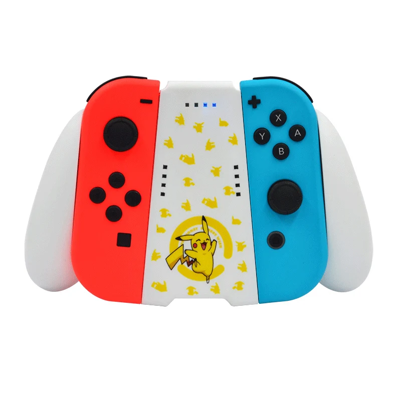 带有1500mah电池的joy Con充电手柄 用于带有type C端口的nintendo Switch Joy Con控制器的2合1舒适手柄 Buy 1500mah的joy Con充电手柄 Nintendo Switch的手柄joy Con控制器 Nintendo Switch的充电手柄