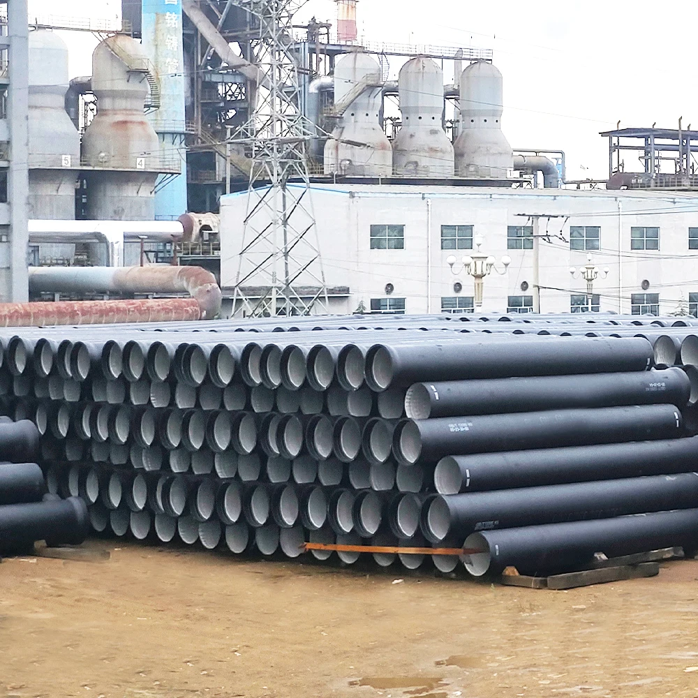 DN80-DN2600 K12 K9 K8 K7 Ductile Cast Iron Pipe round ISO 2531 Di Pipe with Bending Welding Processing Service Water Application factory