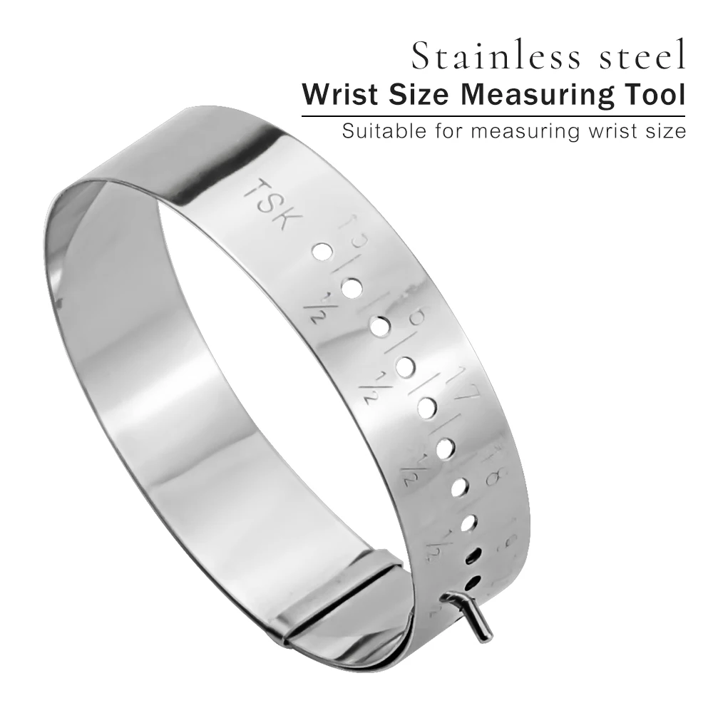 wholesale metal wrist sizer bracelet bangle