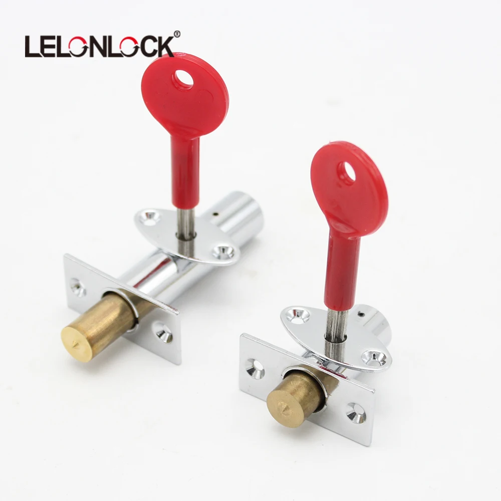 Universal Invisible Fire Pipe Lock  with Key Tube Well Lock Fire Door Escape Security Bolt Lock