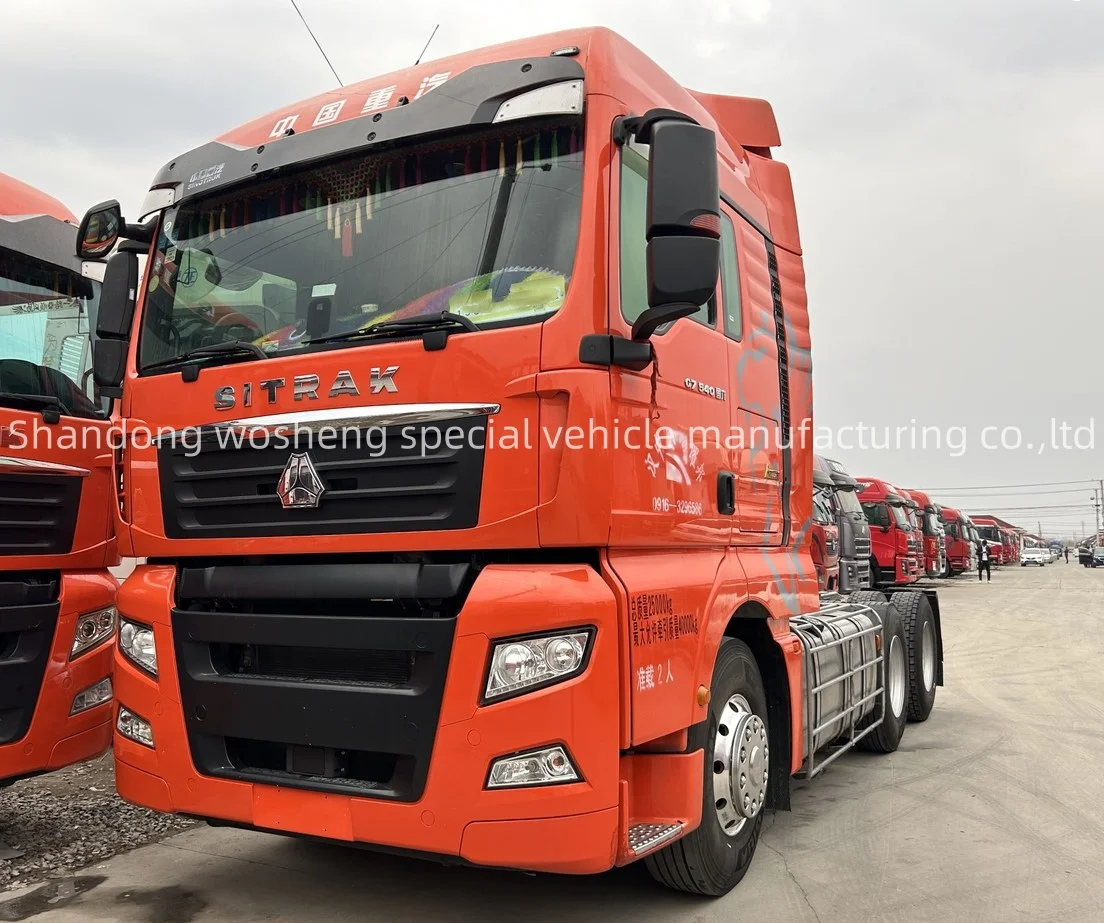 Used Sitrak G7 480hp Amt Gearbox 6x4 Type Disk Brake 10 Wheel Truck