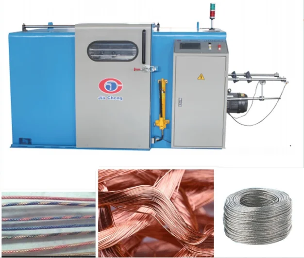 Jiacheng High Speed Wire Bunching Machine Copper Wire Bunching Buncher Machine Double Twist Buncher Machine 630 Buncher