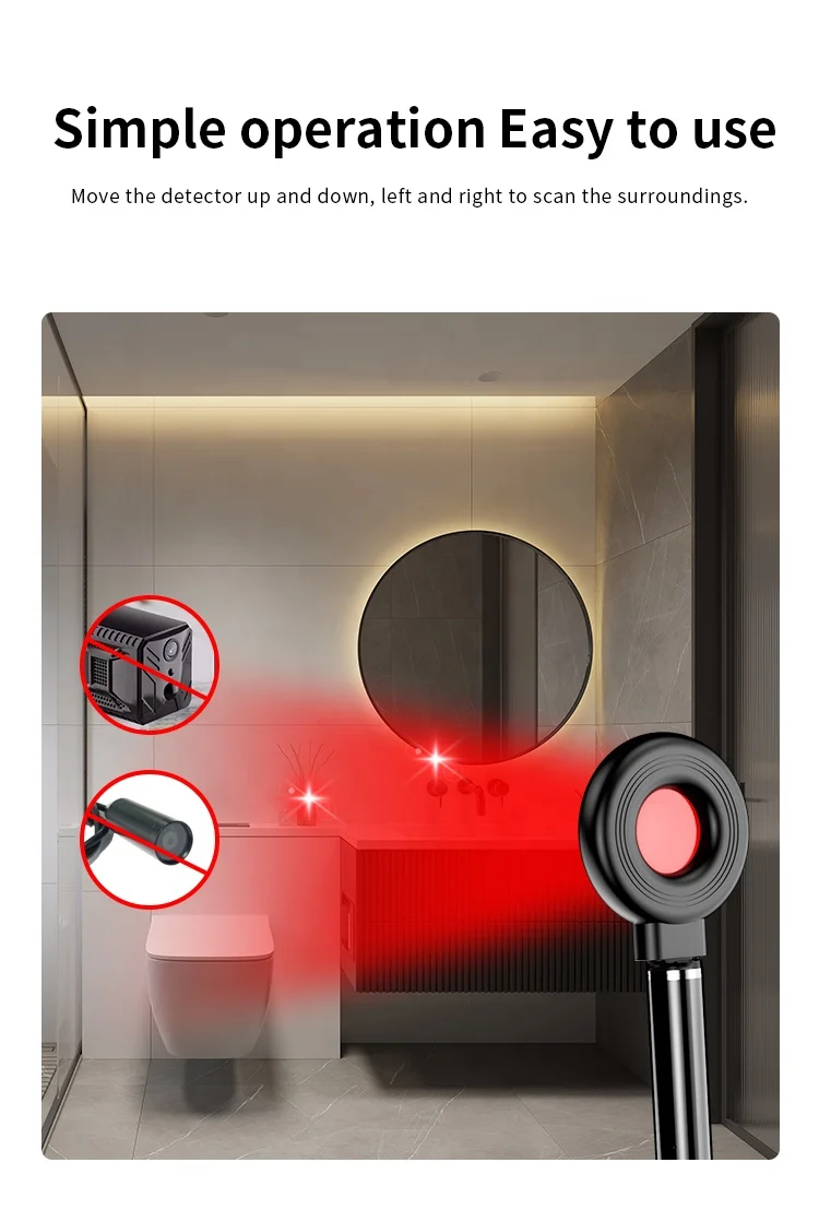 Ball Pen Flashlight RF Frequency Signal Detector X16 Magnetic GSM Tracking Device Finder Wireless RF Scanner Anti-Spy Detector