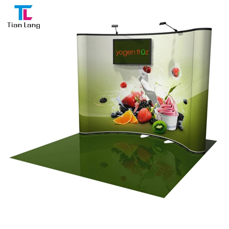 Tian Lang Горещо продаващи се нискоценни продукти с ваш лого за търговски тkanen фабричен заден фон с размер 10ft
