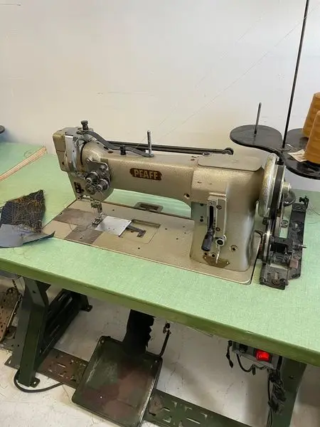 中古 PFAFF 142-720/01 工業用ミシン 2本針 電子式 2年保証