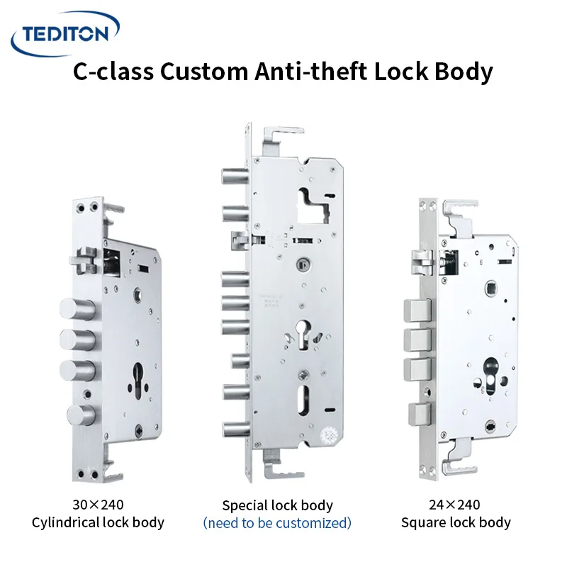 Tediton Tuya Wifi Biometric Fingerprint Intelligent Digital Push Pull Smart Door Lock With Camera