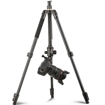 Q520 &146cm Camera Tripod & Professional  Tripod Stand with Q02 Ball Head & Aluminum Portable Tripied for Video Camera detail image