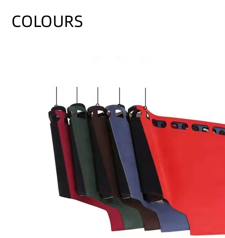 Taijs Factory Mix Color Suede Car Dashboard Mat Protective Dashboard Cover for All Car Model