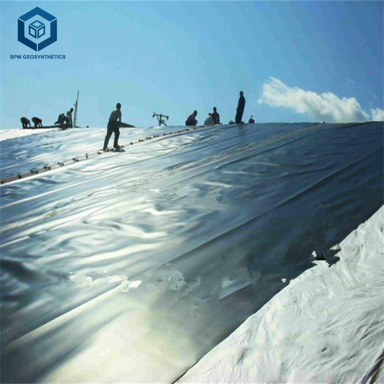 Cheap Price Flexible 1mm HDPE Smooth Plastic Geomembrane Liner for Dam Project in Australia