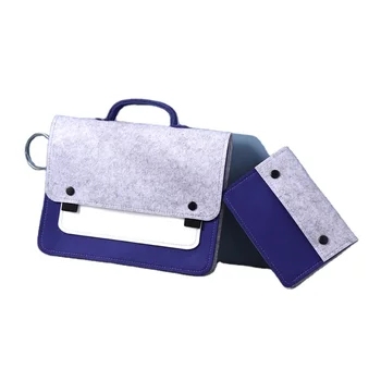 Wholesale custom modern simple color combination fashion business office tablet laptop laptop bag