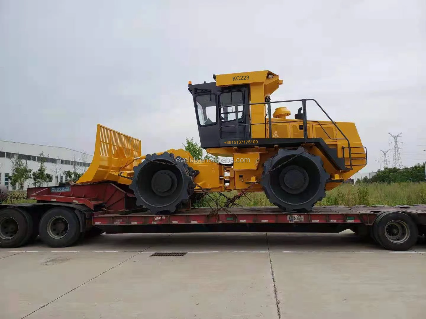 20 Tons To 30 Tons Landfill Compaction Machinery Model Specifications