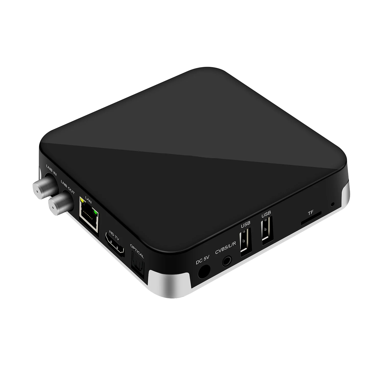 Advanced Amlogic S905X3 Internet OTT Satellite Hybrid  2GB 16GB TV Receiver 4K Full HD Android DVB S2  HD Smart Android TV Box