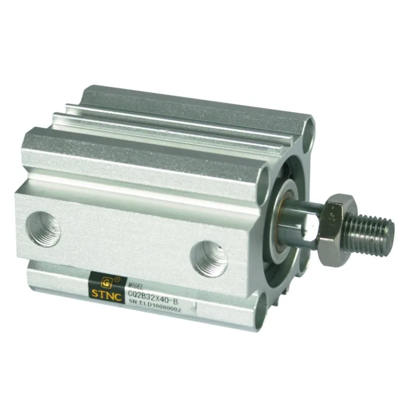 STNC CQ2B32X30 SMC CQ2 Equivalent Through Hole Double Acting Short Stroke Thin Compact Air Cylinder of Pneumatic Parts