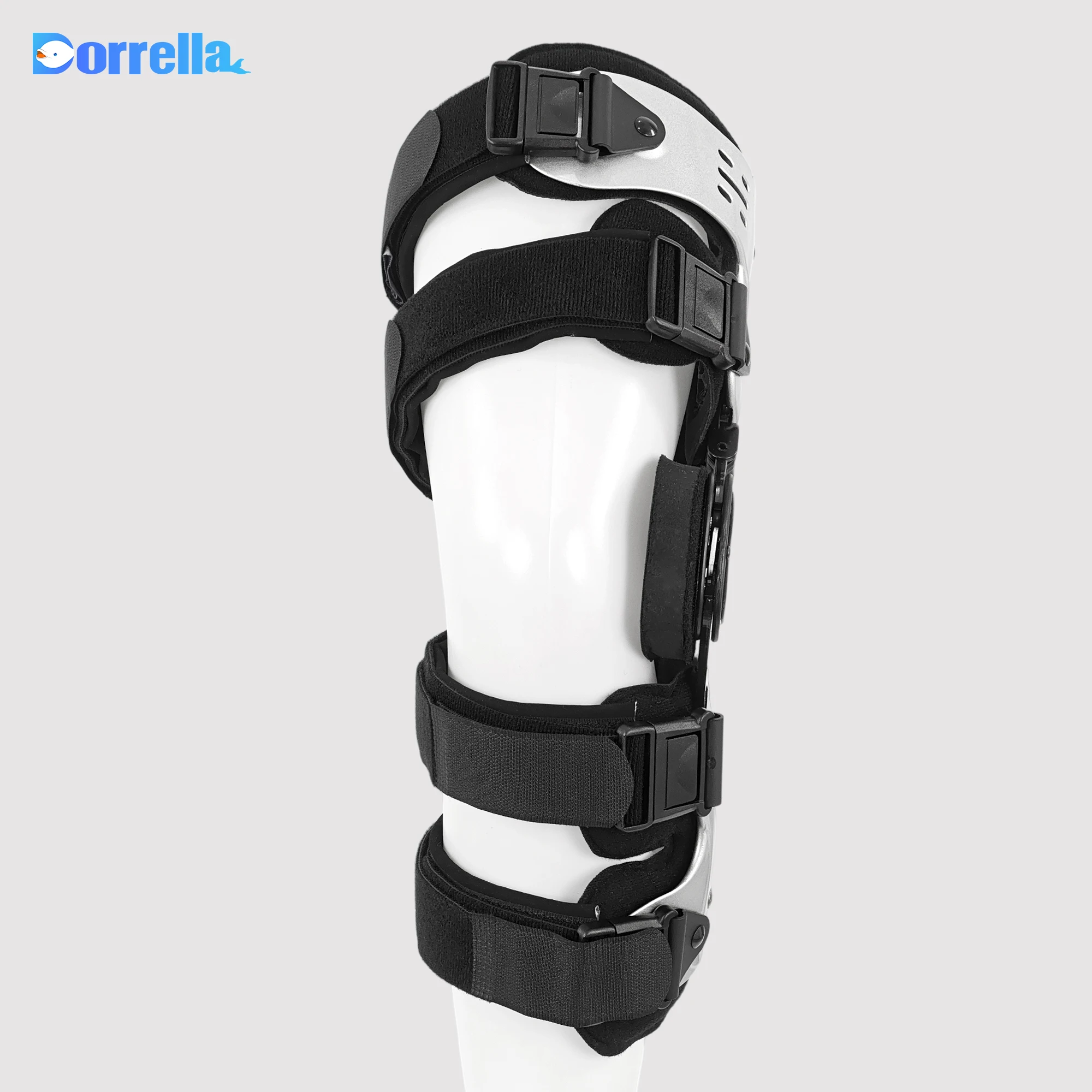 Knee Protector Orthosis Leg Stabilizer Hinged Rom Knee Brace Adjustable ...