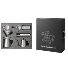 Vintage Camping Coffee Gift Box 304 Stainless Steel Multi-Piece Gift Box Business Event Gifts
