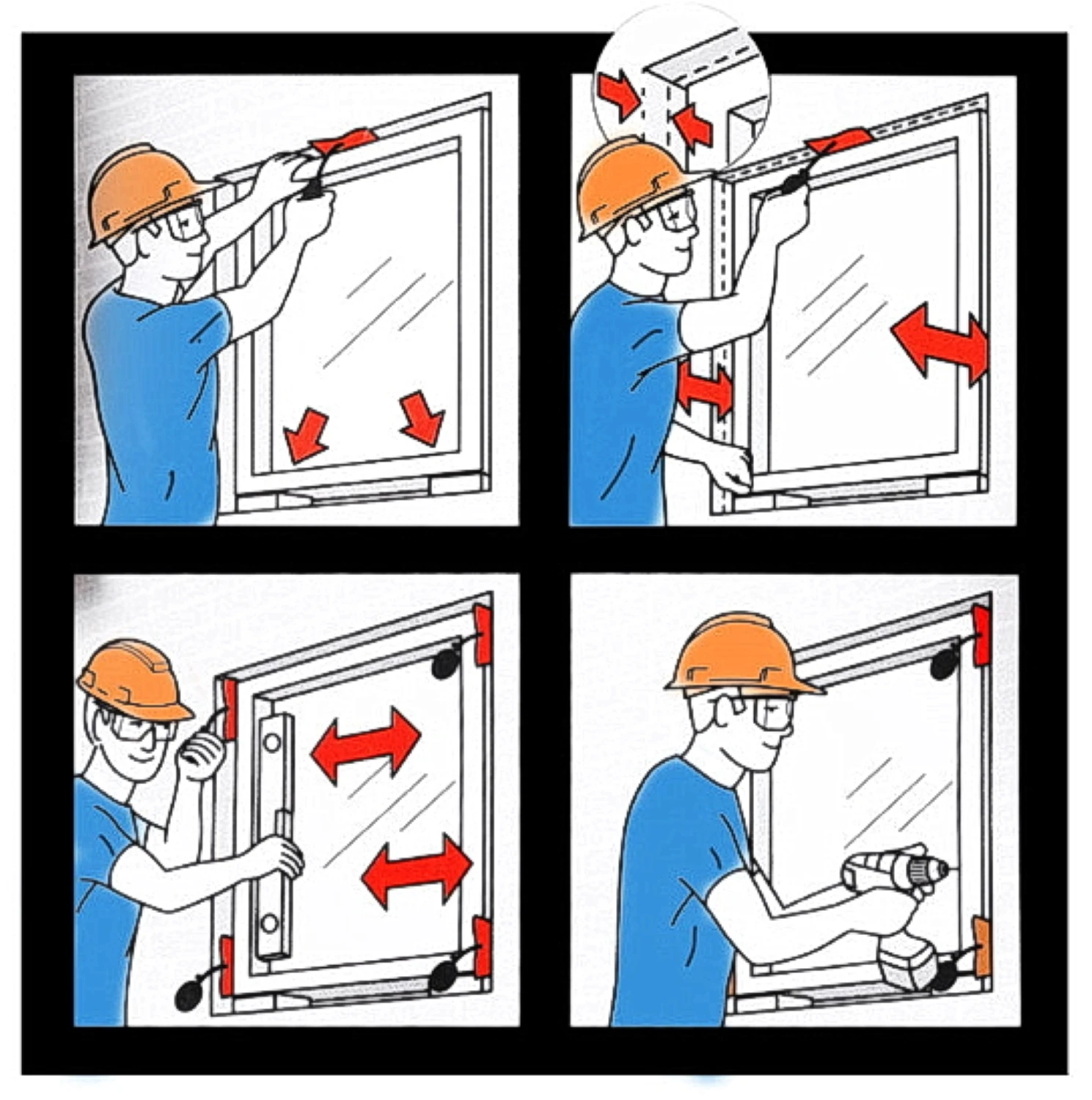 Air Wedge Inflatable Window Frame Door Install Shim Car Door Repair Air