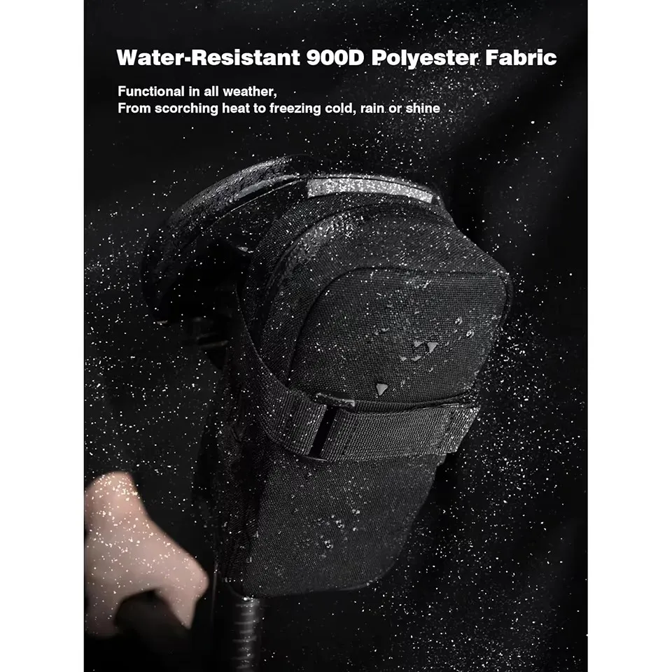 New Waterproof Seat Road Bike Tail Cycling Bag, Bicycle Saddle Bag Suitable For Bicycles, Scooters, And Electric Bikes_voghion.com
