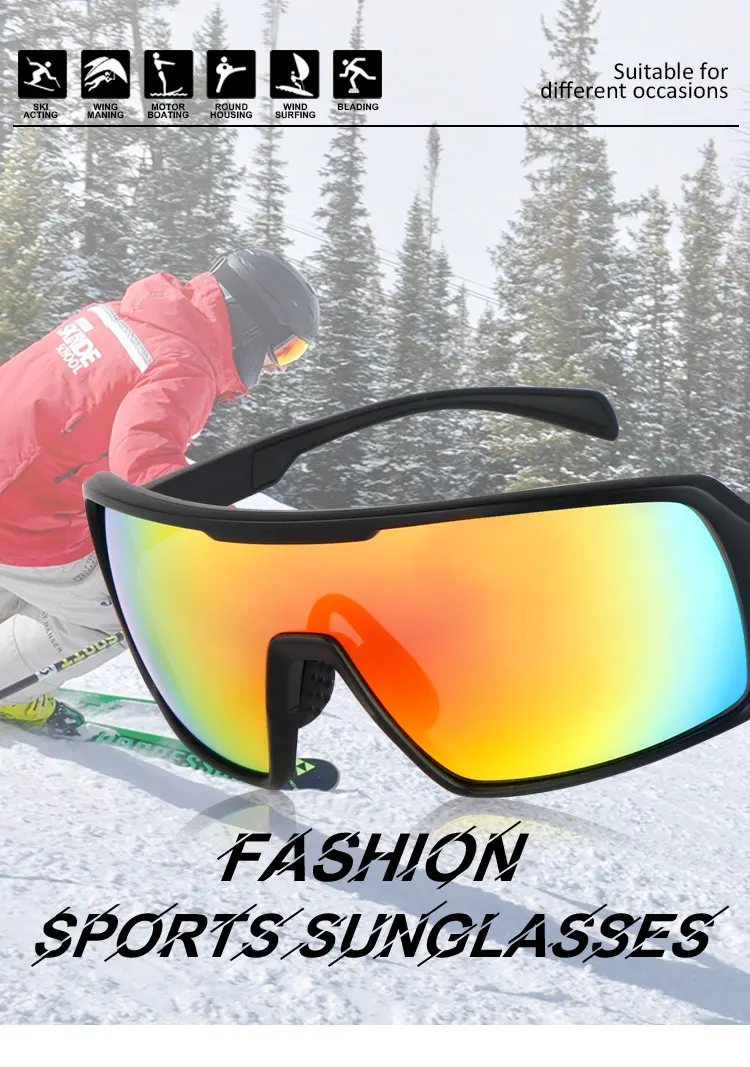 2022 Tr90 Sport Sunglasses Custom Logo Running Sunglasses Baseball