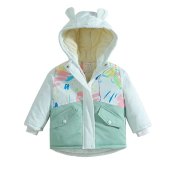 Wholesale Customization Coat For Baby Girls Trendy Winter Coats For Children Winter Baby Stoke Clothes
