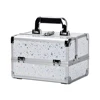 White star-patterned double open box