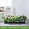 Caja de flores de 100 cm adecuada para el tema "Prosperidad y Riqueza".