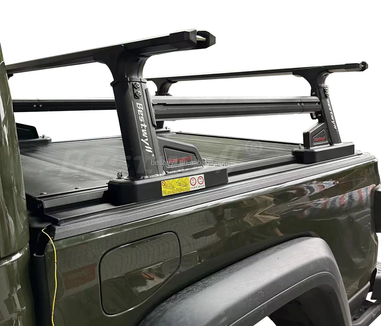 Bestwyll Universal Pickup Truck Bed Rack Full Size Bed Truck Bed Ladder ...