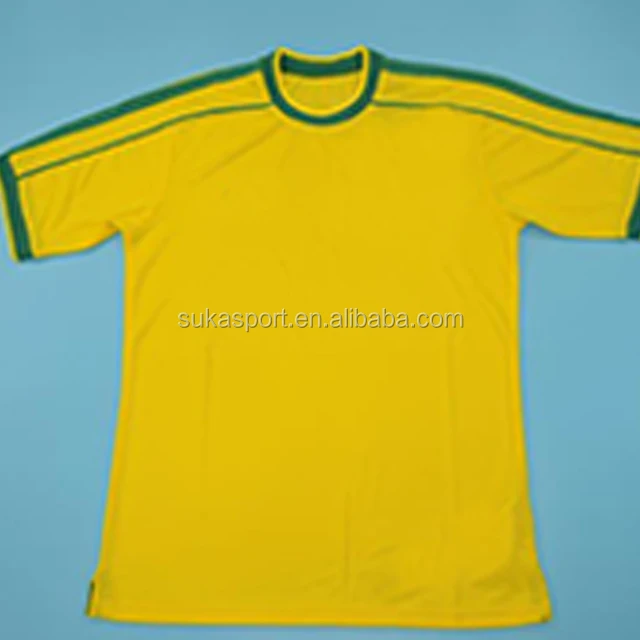 Retro Brazil Home Soccer Football Jersey World Cup 2002 Men Adult