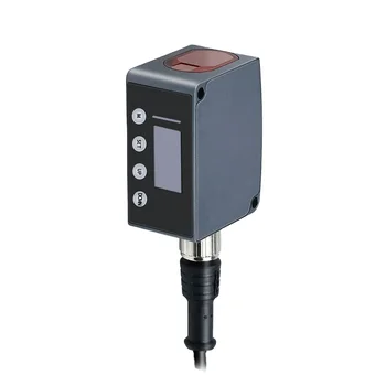 GLZ-D1MNUIR Laser Distance Sensor NPN+Analog RS485 Output M12 Connector High-Precision Red Semiconductor Optical Sensors
