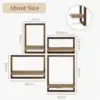 Brown four-piece set