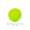 Bola pequeña con púas de 6 cm (verde)