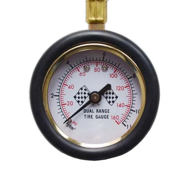 A128 Best Tire Inflator with Gauge Low Pressure Tire Gauge