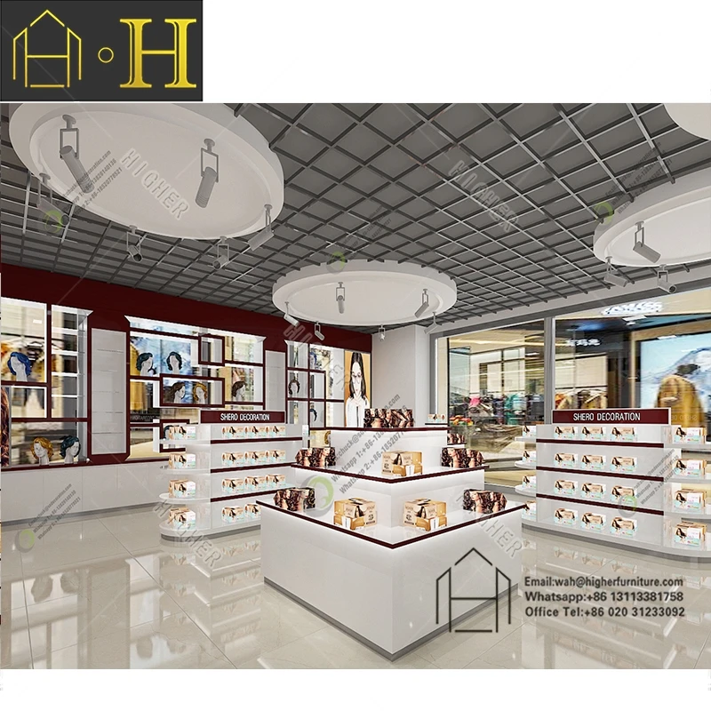 Customized Beauty Product Supplies Store Decoration Wig Shop