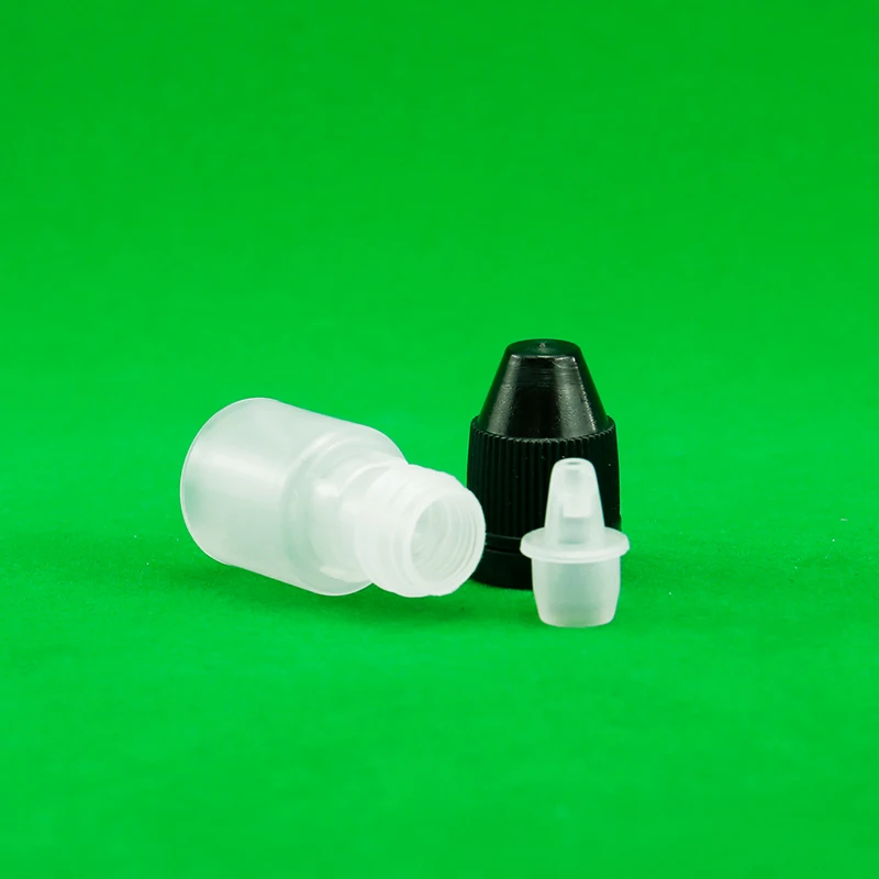 Plastic Dropper Bottle PET Body Material for Hair Oil Dye Remover Mini PE Wholesale Empty White Cosmetic Screen Printing 2500