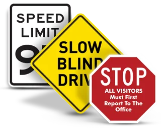 Custom Stop Signs Saudi Arabia Safety Stop Traffic Signs