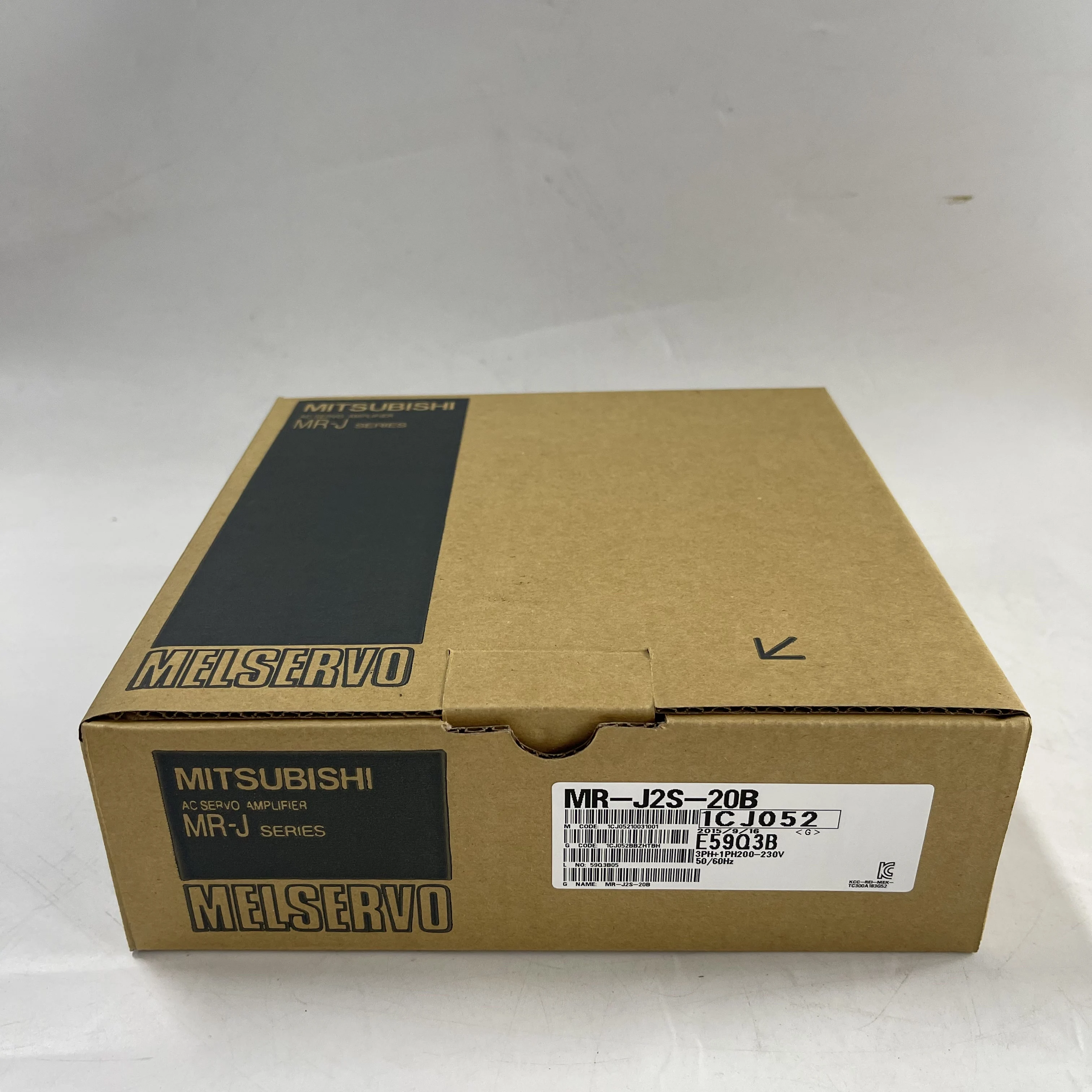 MITSUBISHI AC Servo Amplifier MR-J2S-20B MITSUBISHI AC Servo Amplifier MR-J2S-20B