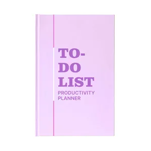 Custom Daily Task Tracker Work Planner Notebook Book Style Thread Sewing Features Daily Schedules Calendars To-Do Lists Printed