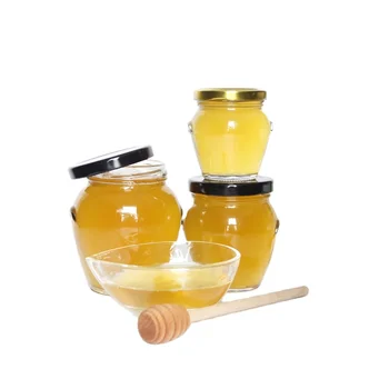 Ahhute Paquet De 20 Mini Pots De Miel En Verre Avec Cuillère - Idéal